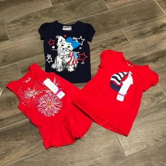 3T July 4th shirt bundle - Picture 1 of 4